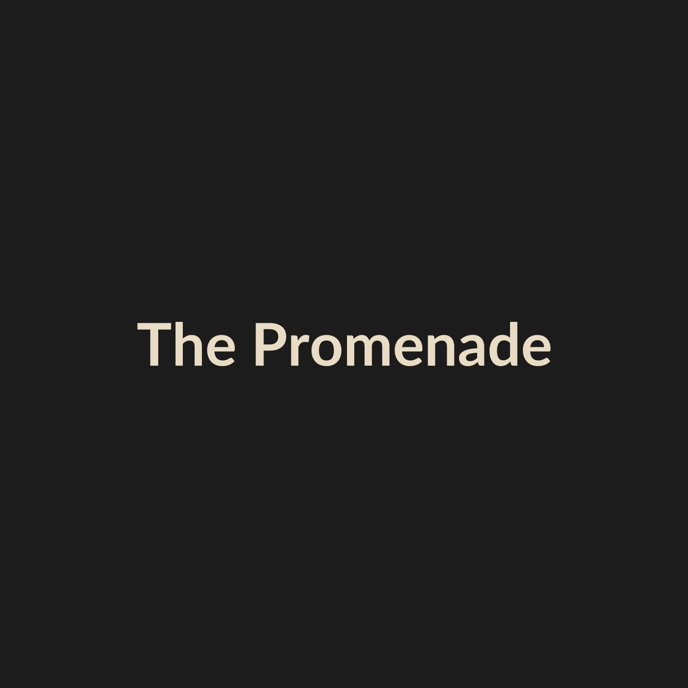 The Promenade — Rover & Rover