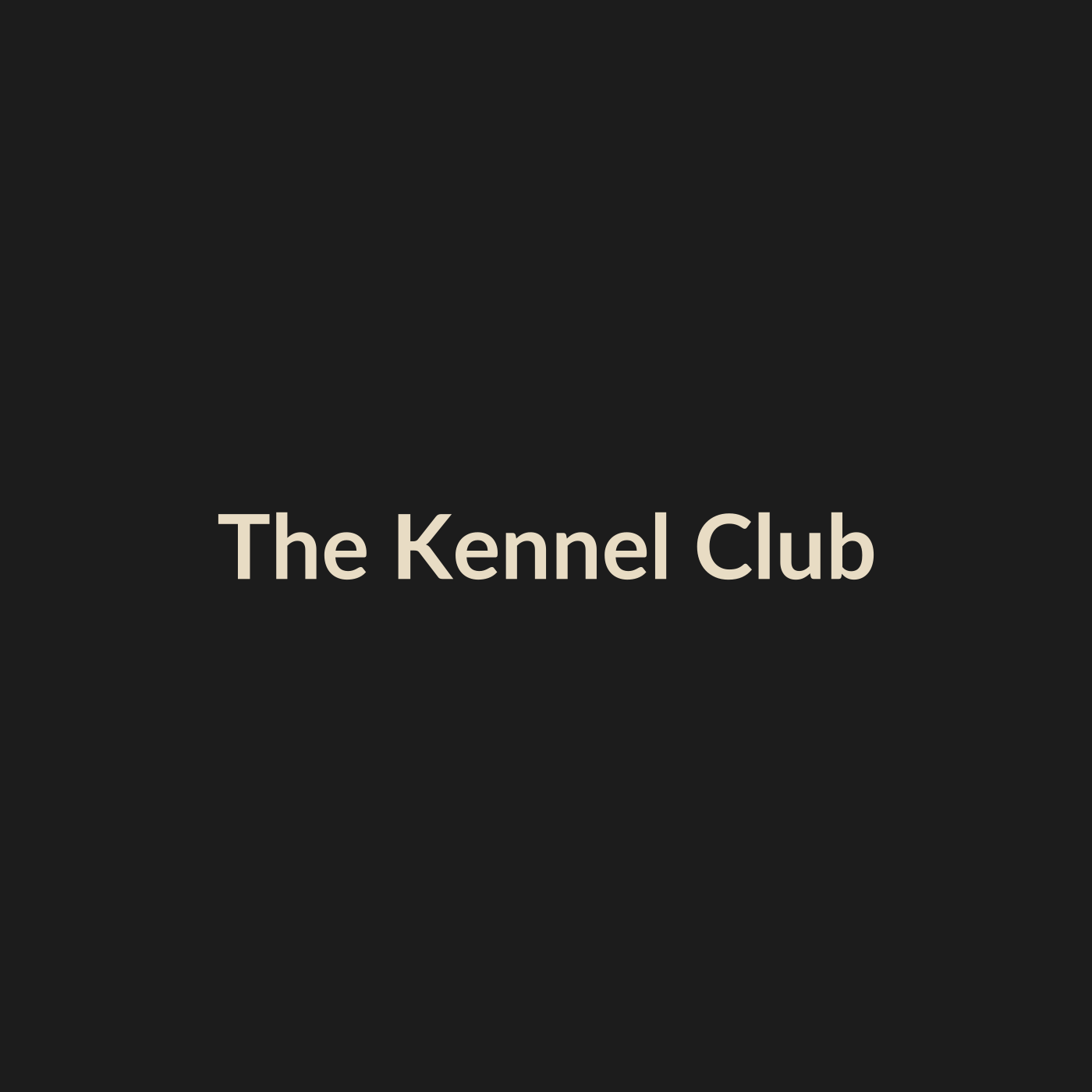 The Kennel Club — Rover & Rover